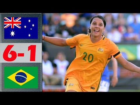 Australia vs Brazil Extended Highlights & Goals Women's Football 2023