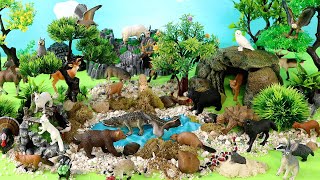 Safari Animals Figurines Collection - Learn Animal Names