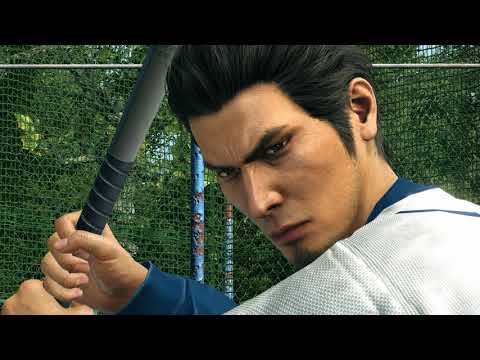 Kiryu throws a bat (Yakuza 6 4k 60fps)