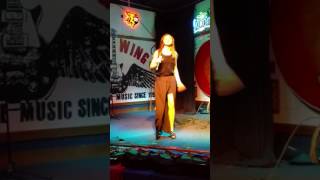 Macy Tabor singing "Good Riddance" 2017