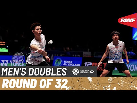 YONEX All England Open 2024 | Liu/Ou (CHN) [8] vs. Ong/Teo (MAS) | R32