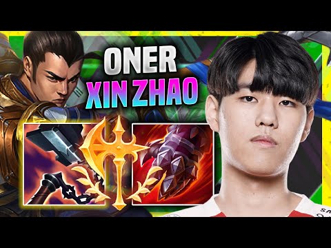 ONER IS SO CLEAN WITH XIN ZHAO! - T1 Oner Plays Xin Zhao Jungle vs Nidalee! | Season 11
