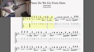 Jamiroquai/Where Do We Go from Here ギタータブ譜/Backing guitar tabs