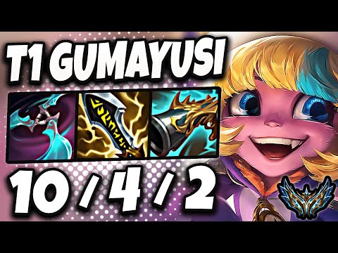T1 Gumayusi Tristana vs Kaisa [ ADC ] Patch 25.7 Korea Challenger ✅