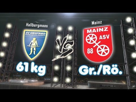 DMM 1/4 Finale - Hallbergmoos vs. Mainz / 61kg GR / Justas Petravicius vs. Ilir Sefaj
