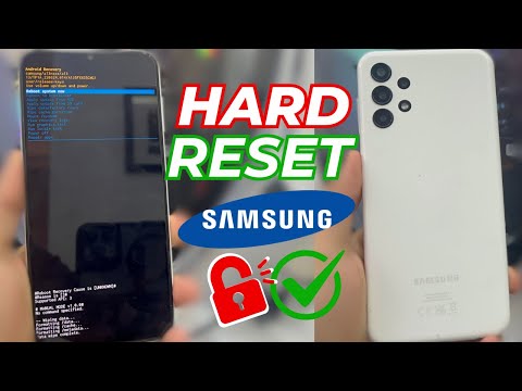 How to Hard Reset Samsung A13