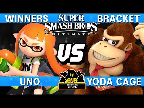 Smash Ultimate Tournament Set - Uno (Inkling) vs Yoda Cage (DK) - CNB 191