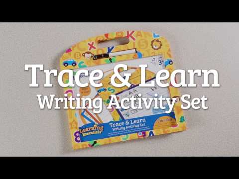 Відео огляд Навчальний набір "Пиши-стирай" з картками і маркером Learning Resources