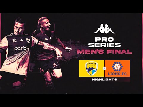 Kappa Pro Series Men Final - Gold Coast United vs. Lions FC Highlights