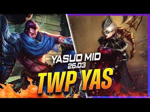 TheWanderingPro - Yasuo vs Vayne MID Patch 26.3 - Challenger Yasuo Gameplay