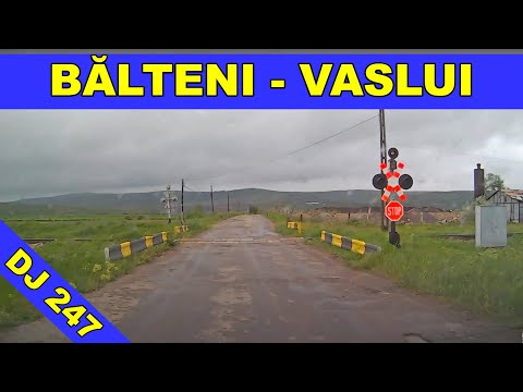 Traseu BALTENI - VASLUI prin DJ 247 ( mai 2016 ) video Full HD 1080p