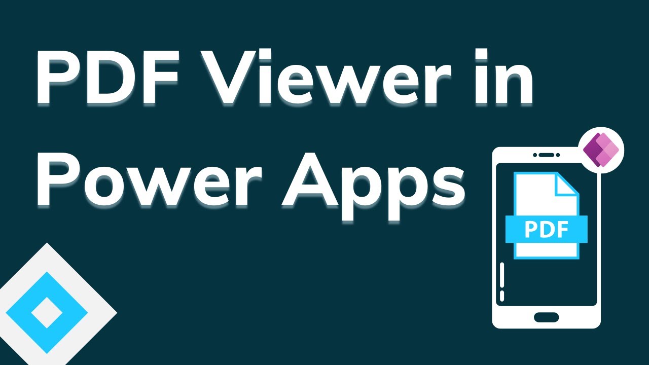 Show a PDF Image with PDF Viewer in Power Apps