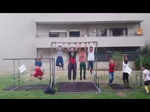 Treinos de convívio Street Workout - Bairro das Fontainhas Braga