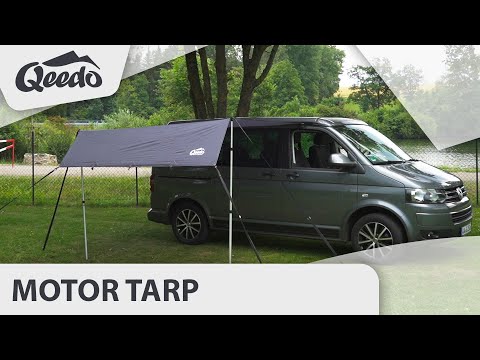 qeedo Motor Tarp Bus (2018) Sonnensegel - Aufbau und Aufbauvarianten