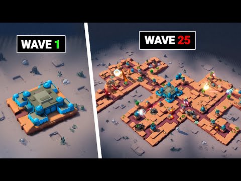 Upgrading My Military FORTRESS to Stop an Alien Swarm in Tower Dominion