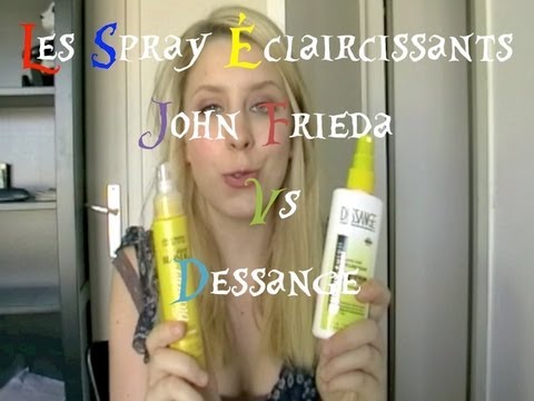 comment appliquer spray eclaircissant