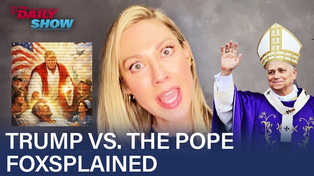 Desi Lydic Foxsplains Trump's Holy War Against the Pope | The Daily Show