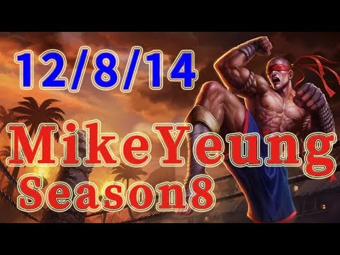 TSM MikeYeung Leesin Jungle vs Xin Zhao Patch 8.10