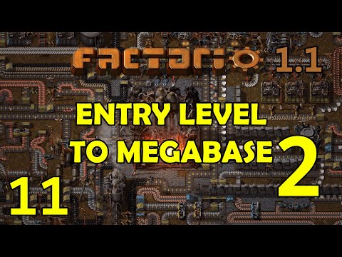 PRODUCTION/PURPLE SCIENCE - Factorio 1.1 - Entry Level To Megabase 2! - Let's Play Tutorial! Ep 11