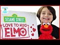Love To Hug Elmo Plush Sesame Street Toy Unboxing
