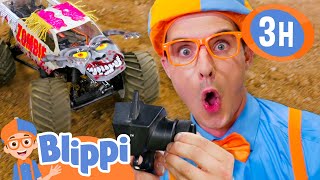 Download lagu Monster Jam Truck Adventures! | 3H of the best Vehicle Videos | Blippi's Vroom Vroom Vehicle Show mp3 Download lagu Monster Jam Truck Adventures! | 3H of the best Vehicle Videos | Blippi's Vroom Vroom Vehicle Show mp3