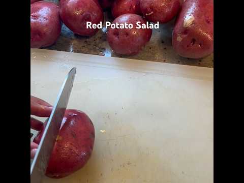 Red Potato Salad #youtubeshorts #food #cooking #chef #recipe