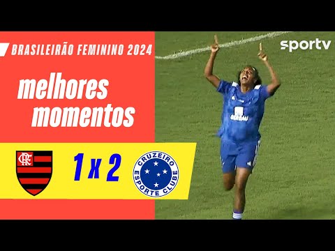 Gols e lances de Flamengo x Cruzeiro