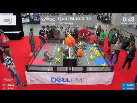 2017 VRC Tech Q12 - 4004A 5776T vs 6603H 8555G - 33 to 11