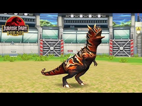 How To Defeat CARNOTAURUS By 1 Hit? Jurassic Park Builder - IOS Gameplay #27