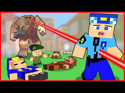 CRAZY! TERRIBLE Cyclops DESTROYS Minecraft World! 😱