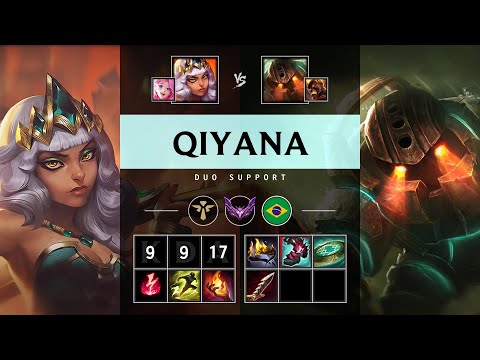 Qiyana Support vs Nautilus - BR Master Patch 25.19