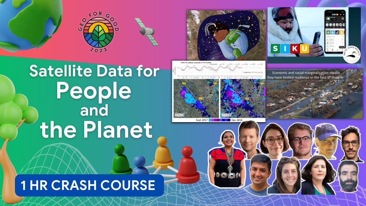 Geospatial Data for Global Sustainability for People & Planet Issues: Lightning Talks | Geo4Good'23