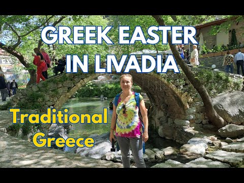What Greek Easter Looks Like in Mainland Greece | Livadia Edition!