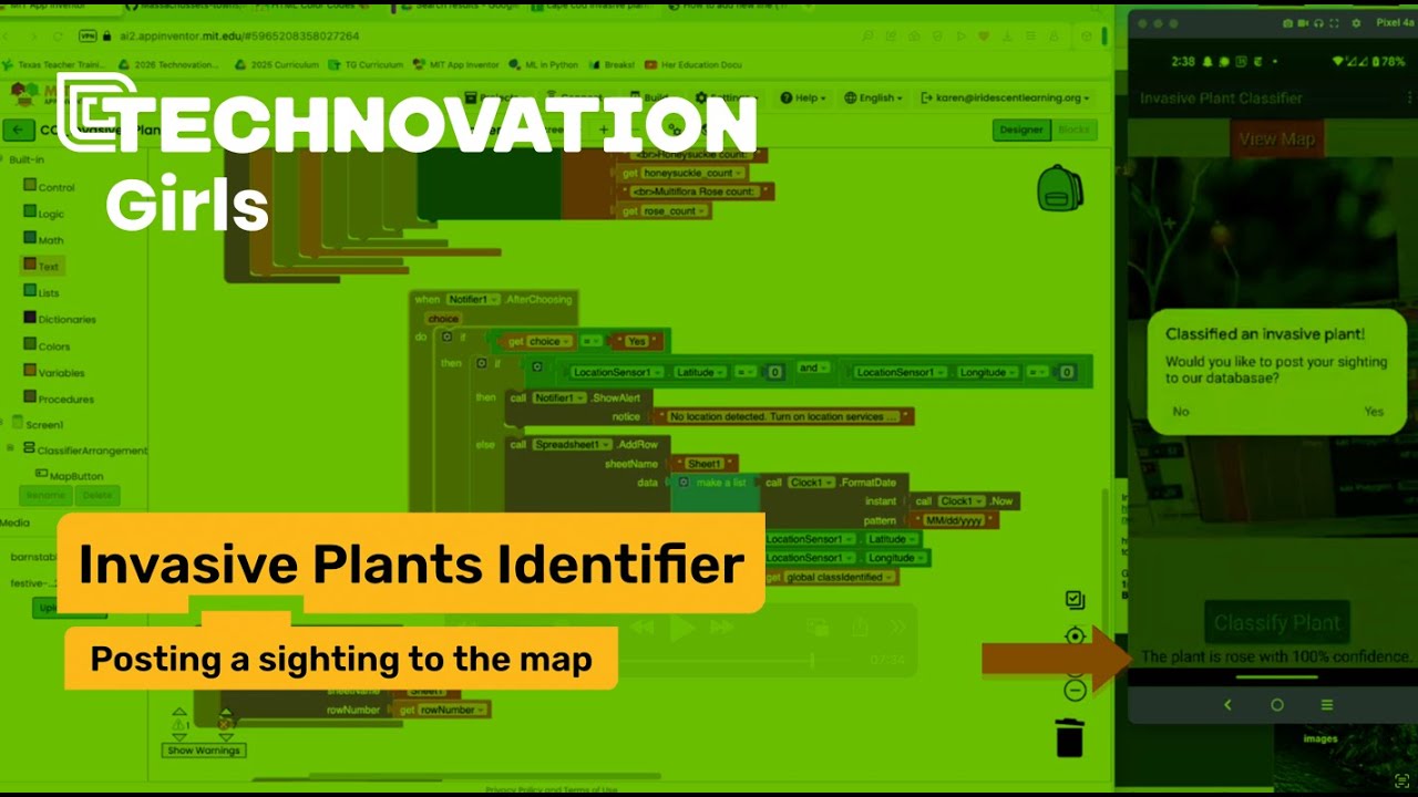Part 8: Posting a plant sighting on a map