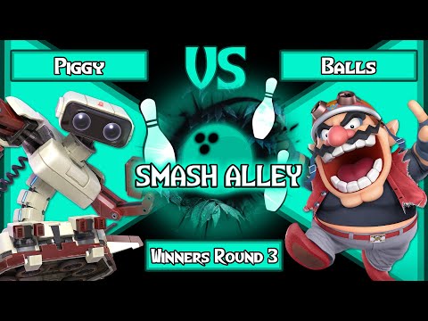 Smash Alley 20 Winners Round 3 - Piggy (ROB) vs. Balls (Wario)