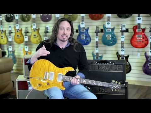 Moore Music of Evansville-Ed & The PRS Wood Library Custom 24