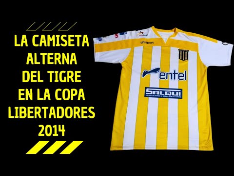 LA CAMISETA ALTERNA DEL TIGRE EN LA LIBERTADORES 2014