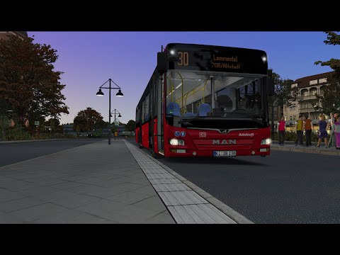 Omsi 2 Der Omnibussimulator #07 Lemmental Linie 30 von Königsrath Bf. -- Lemmental ZOB