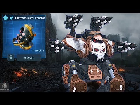 "ThermoNuclear Reactor" On The Aphid Patton Is Deadly | 15% More Damage | War Robots