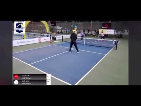 Ben Johns takes over on both sides of the net