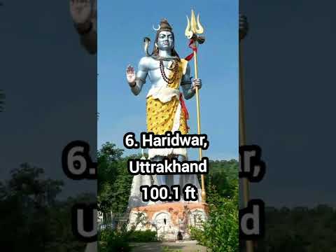 Top 10 tallest Lord Shiva statues in India #shorts #youtubeshorts