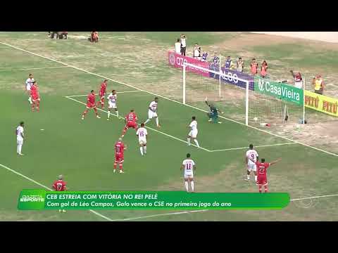 CRB debuts with a victory in the Alagoas Championship, beating CSE 1-0.