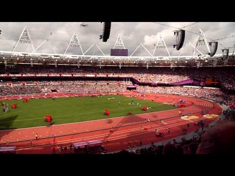 Womens Heptathlon - 100m Hurdles Heat 5 feat Jessica Ennis - London 2012 - 3/8/12