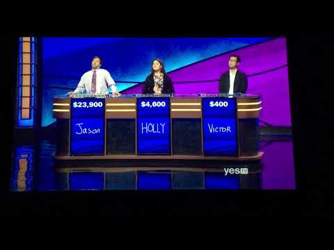 Double Jeopardy SEASON 36 PREMIERE, Jason Zuffranieri Day 7 - 3rd Daily Double (9/9/19)