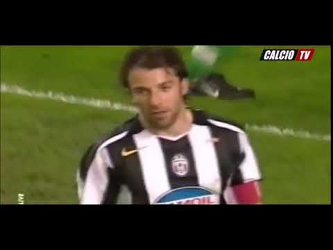 Gol regolare annullato a Del Piero in Liverpool-Juventus 2004-2005