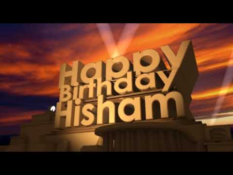 Happy Birthday Hisham