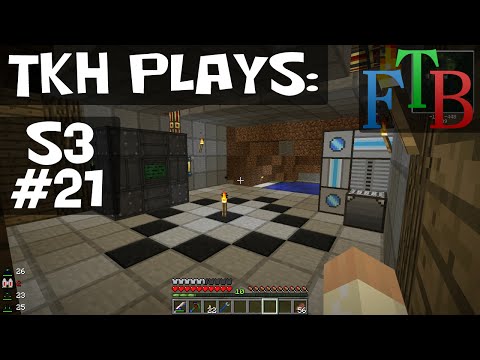 FTB Speedplay S3 E21 - Reactor Powered Auto Crafting