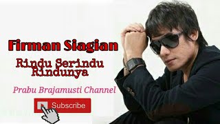 Download lagu Rindu serindu rindunya Firman Siagian mp3 Download lagu Rindu serindu rindunya Firman Siagian mp3