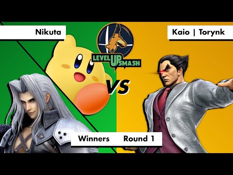 Level Up'Smash #12 - Nikuta (Kirby, Sephiroth) vs Kaio | Torynk (Kazuya) - WR1 - NO COMMENTARY