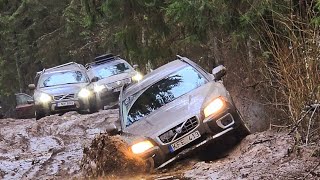 VOLVO OFFROAD PARTY 2025. Volvo XC70 Volvo XC90 & friends in deep mud. 4x4 test. DDrive.